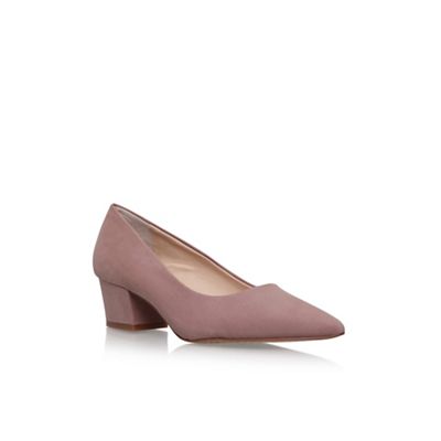 Pink jaida high heel court shoes